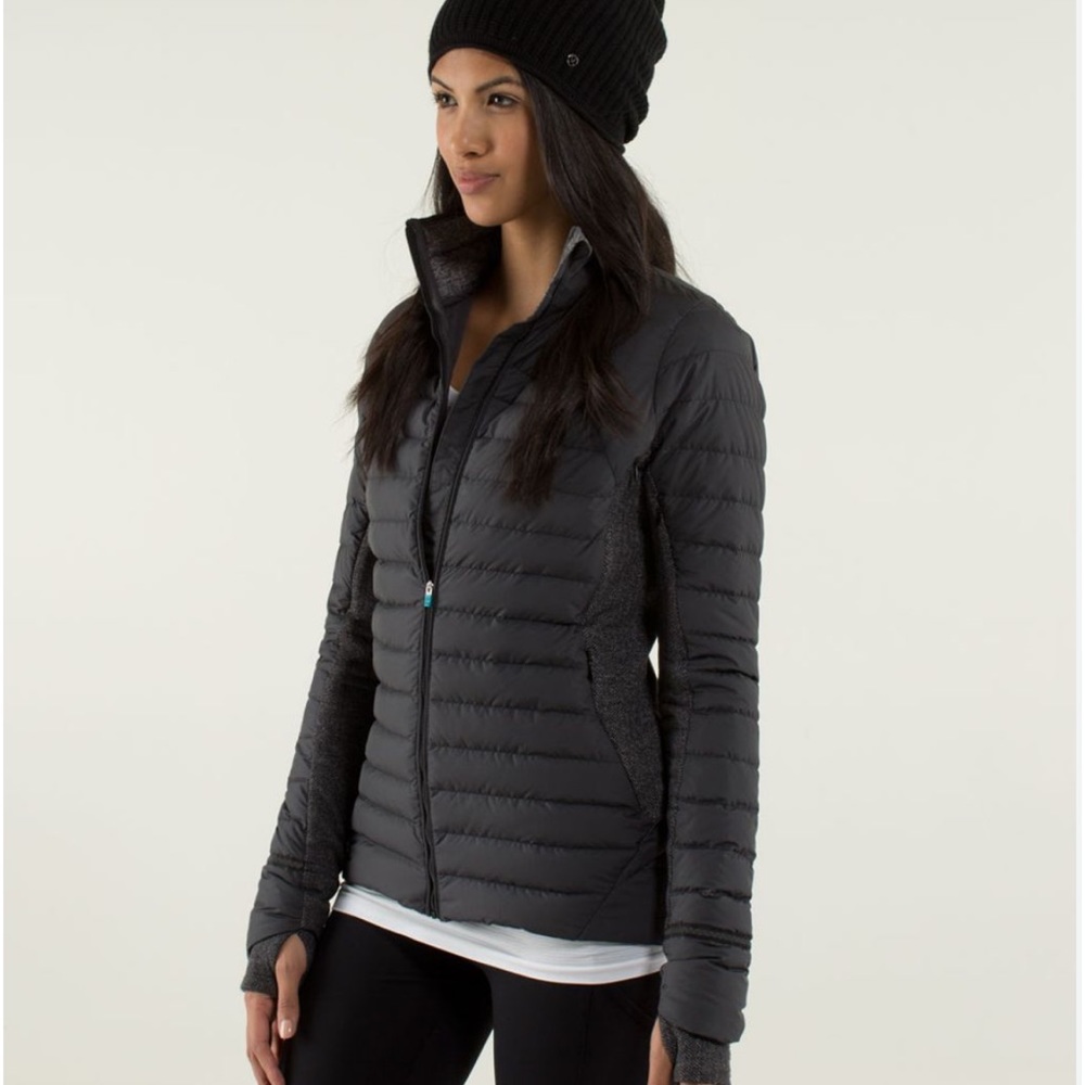 Lululemon fluff off jacket black